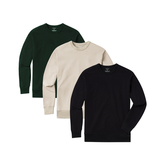 Pack de 3 Unidades de Sudaderas Relaxed