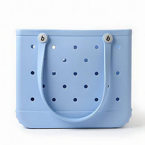 Blue Waterproof Tote Bag