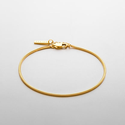 Brazalete de cadena cuadrada.