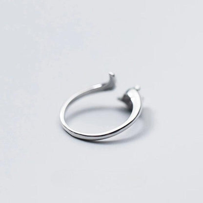 Foxy Charm Sterling Silver Ring - Haluzzishop