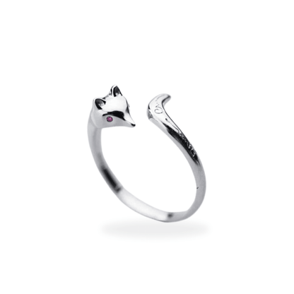 Foxy Charm Sterling Silver Ring