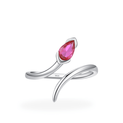 Serpentine Enchantment Sterling Silver Ring