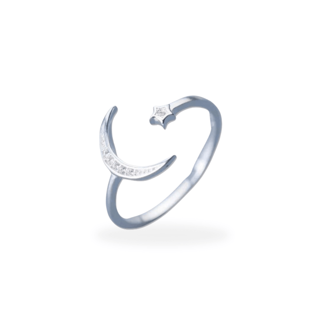 Lunar Glow Sterling Silver Ring