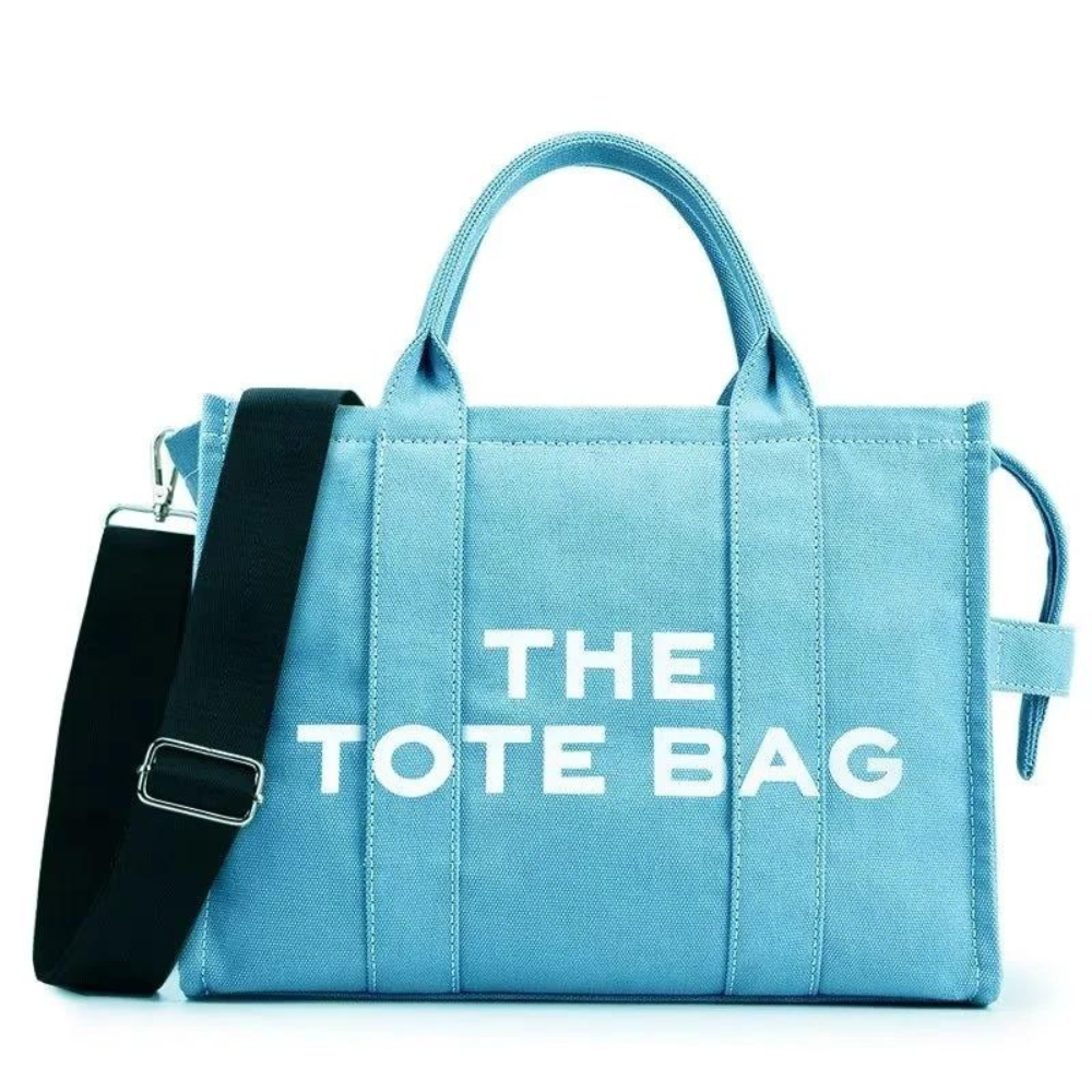 MARC JACOBS THE LARGE TOTE BLUE MODEL 