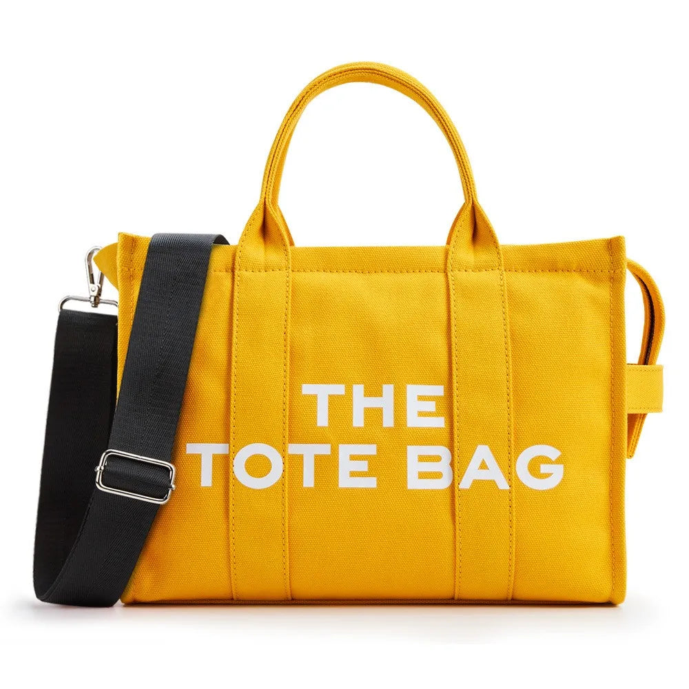 MARC JACOBS THE LARGE TOTE YELLOW MODEL 