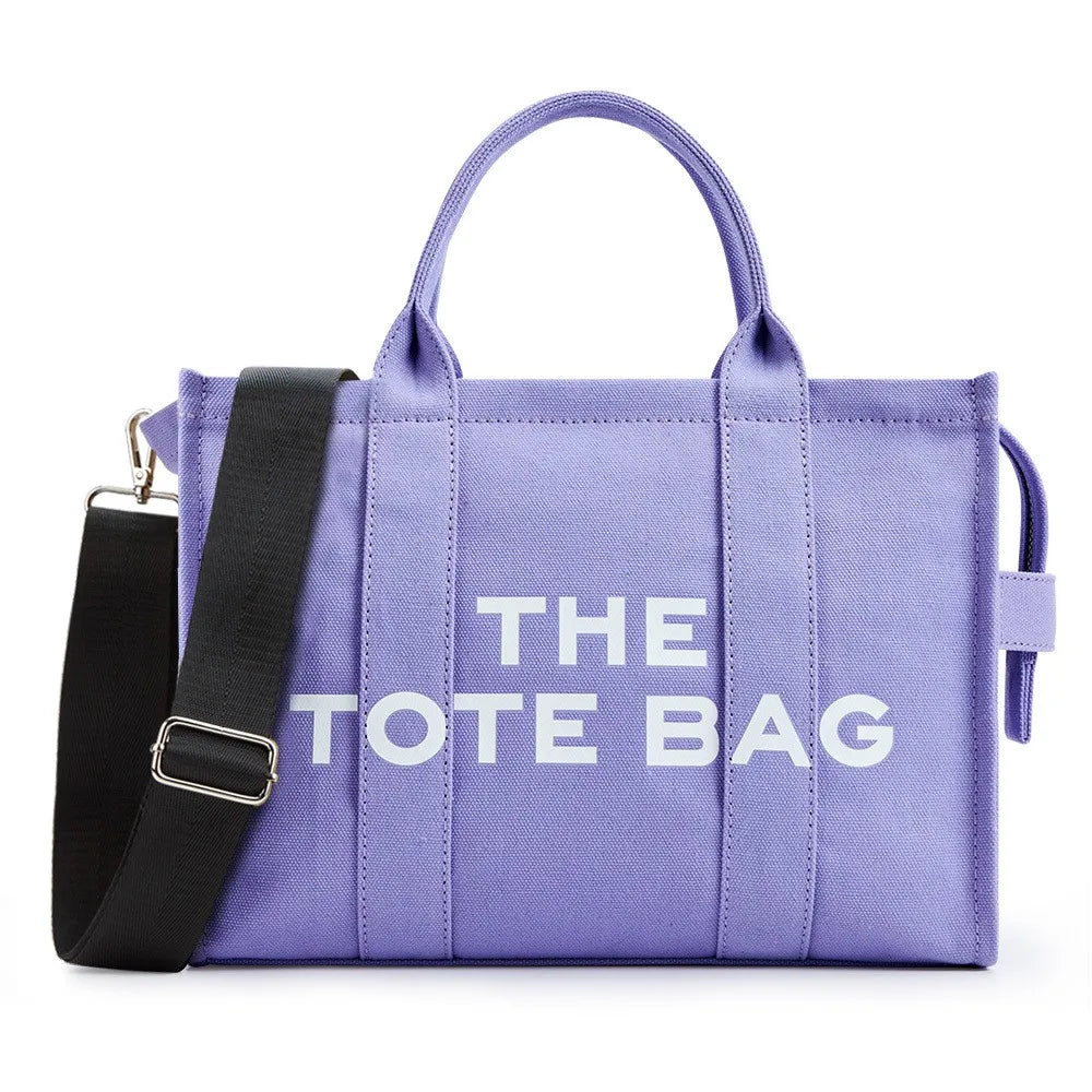 MARC JACOBS THE LARGE TOTE PURPLE MODEL 