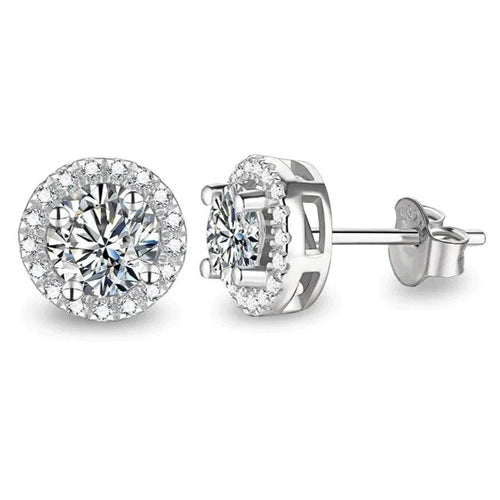 Moissanite Earrings - Haluzzishop