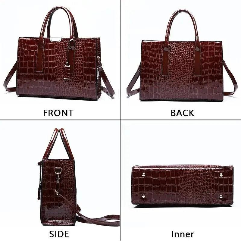 ChicCroc Elegance Shoulder Bag - Haluzzishop