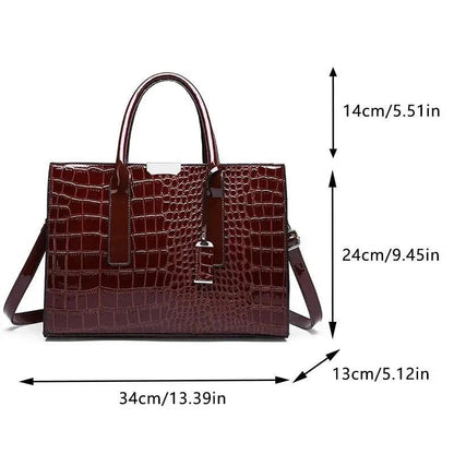 ChicCroc Elegance Shoulder Bag - Haluzzishop